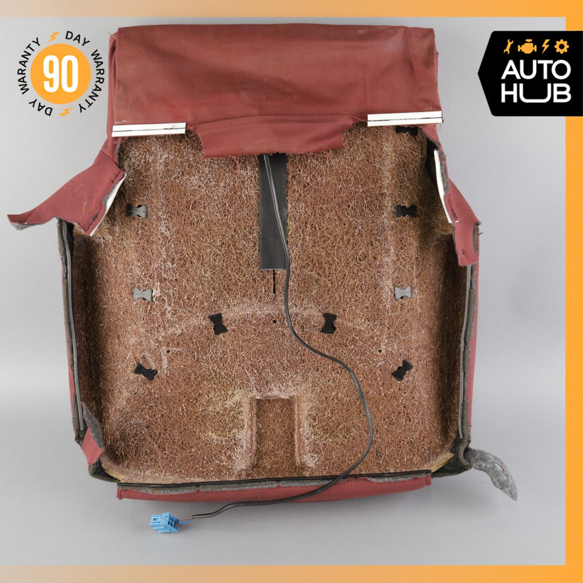 07-08 Mercedes R230 SL550 Right Side Lower Bottom Seat Cushion Nappa OEM 61k - photo 12