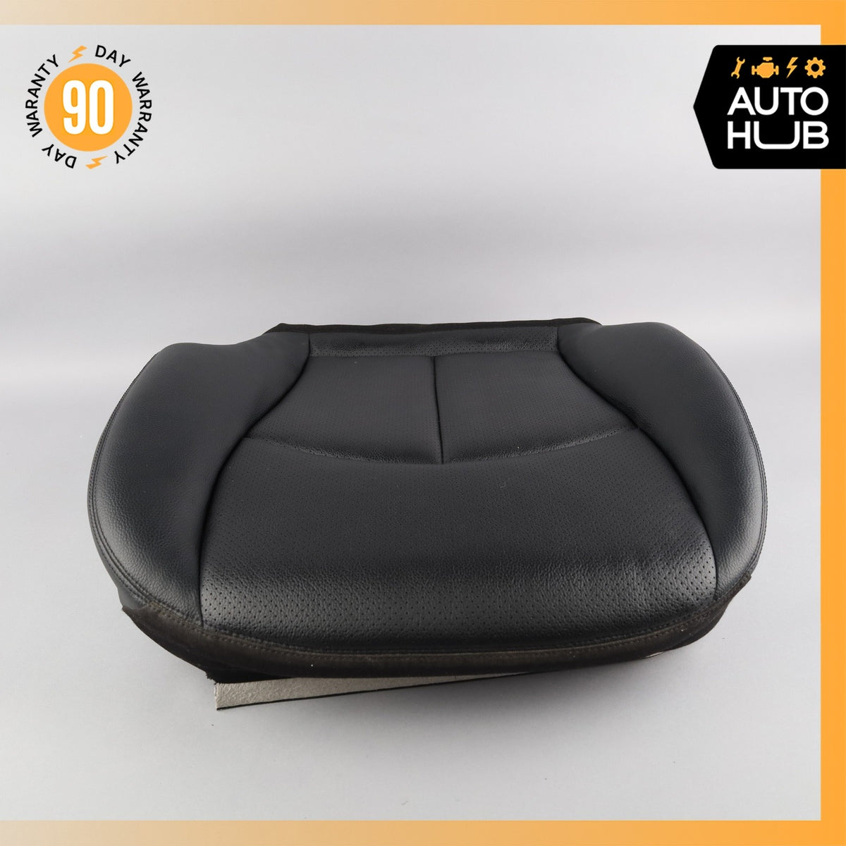 07-09 Mercedes W211 E320 E550 Front Right Bottom Lower Seat Cushion Black OEM - photo 16