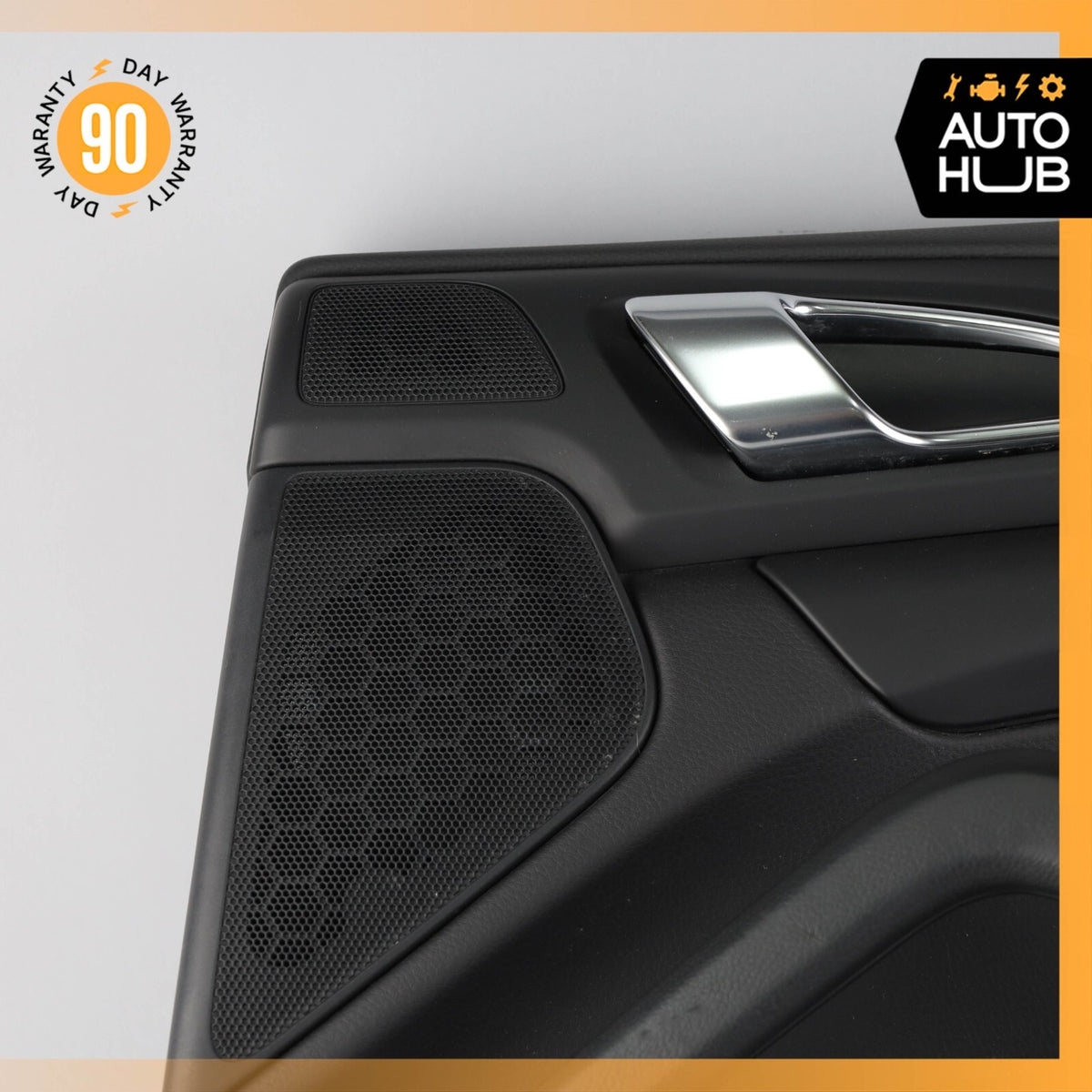 11-18 Porsche Cayenne 958 GTS Rear Right Side Interior Door Panel Black OEM 82k - photo 3