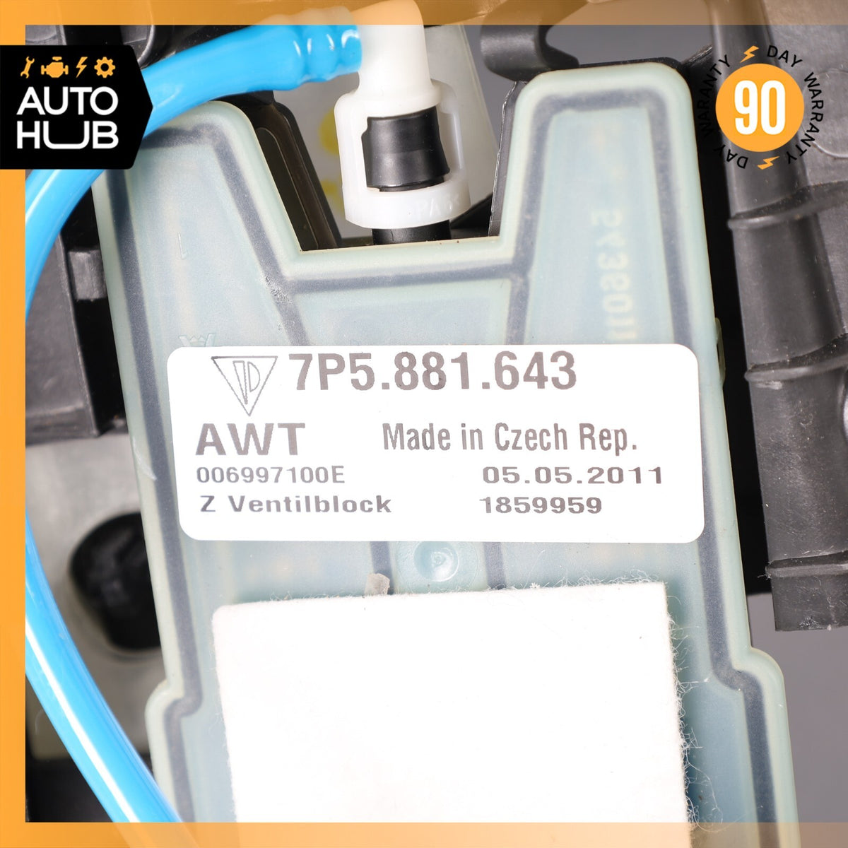 11-18 Porsche Cayenne Turbo 958 Front Left Side Lumbar Support OEM - photo 12