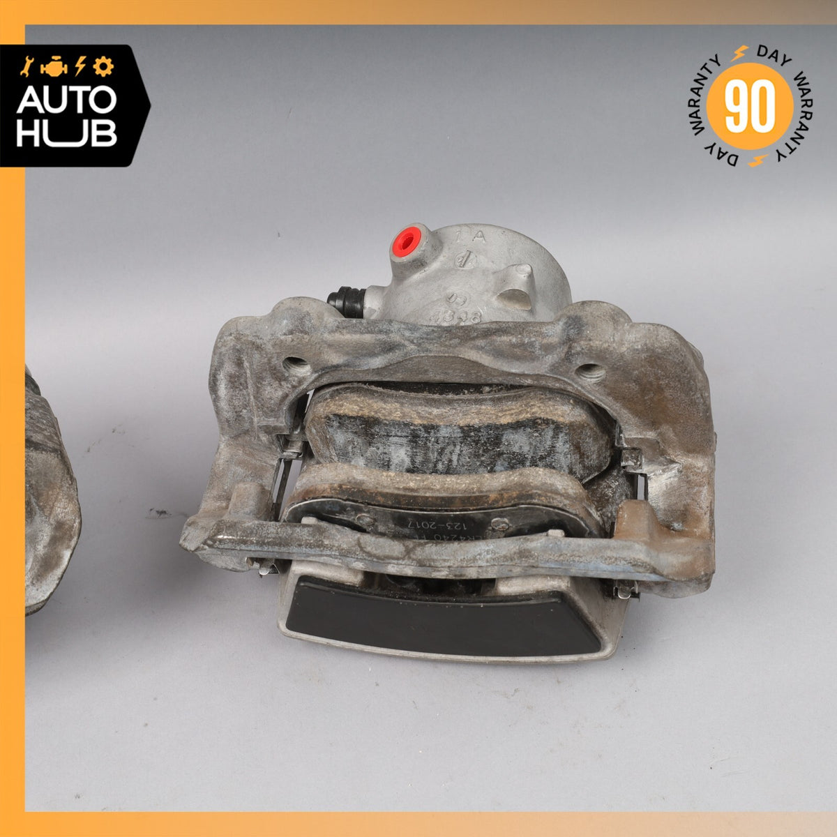 08-14 Mercedes W204 C300 C250 Front Brake Calipers Left and Right Set OEM - photo 5