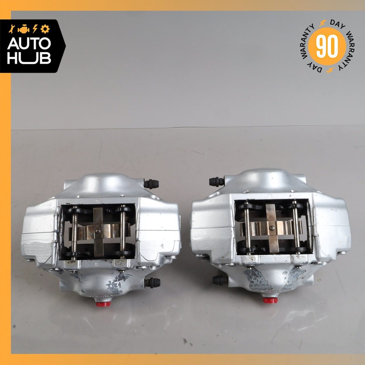03-06 Maserati Quattroporte Rear Left & Right Brake Caliper Calipers Set OEM 84k - photo 6
