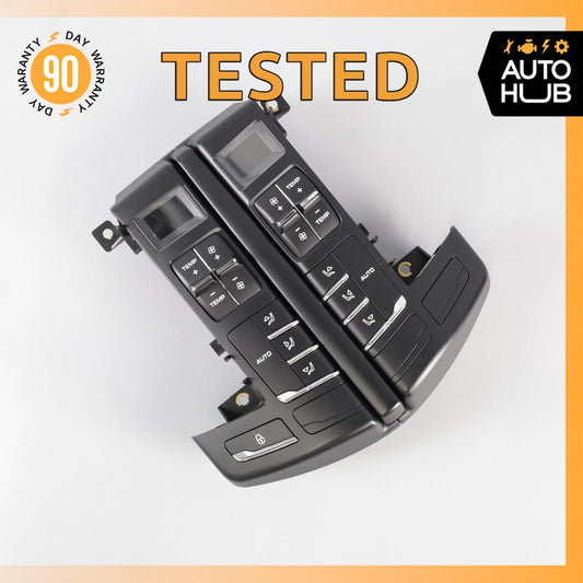 11-14 Porsche Cayenne 958 S Rear AC Heater Climate Control Switch 7P5907049H OEM - photo 1