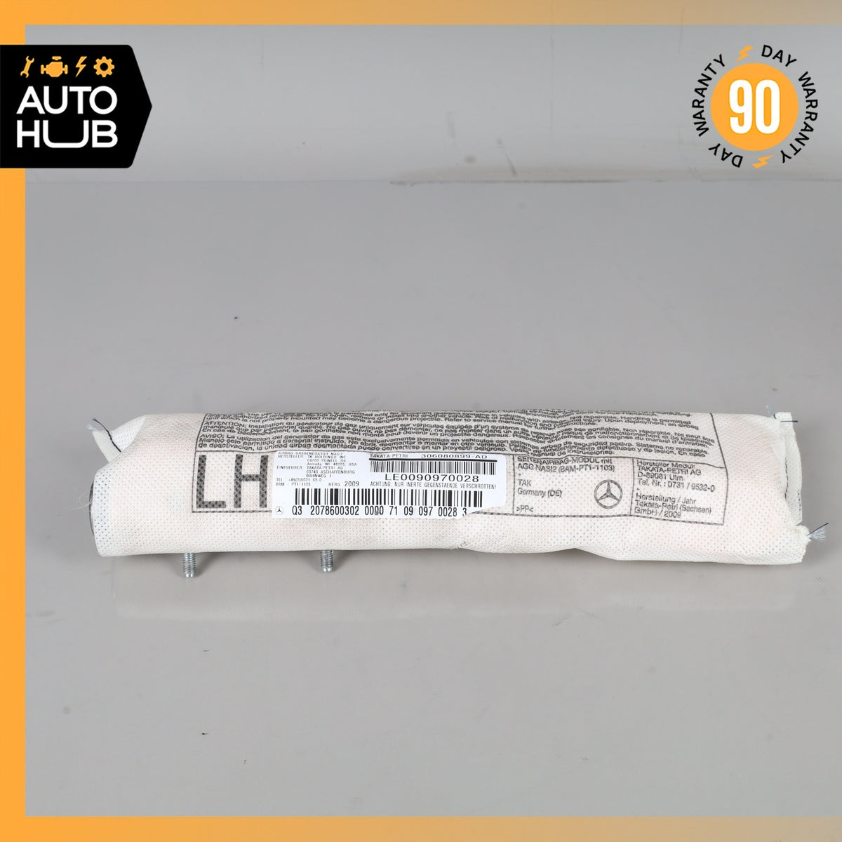 Mercedes W207 E550 E400 C250 Front Left Driver Side Seat Airbag Air Bag OEM - photo 3