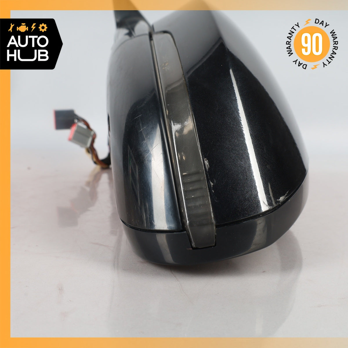 14-24 Jaguar X152 F-Type Left Side Rear View Door Mirror w/ Blind Spot OEM 85k - photo 7