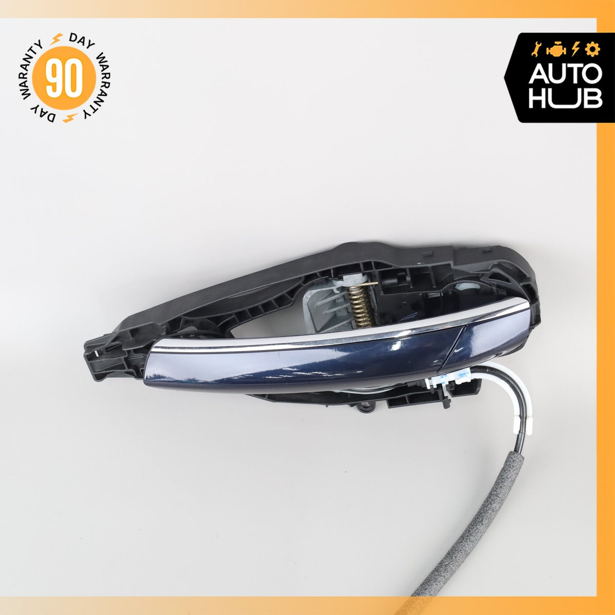 BMW G12 740Li Front Left Exterior Door Handle w/ Keyless Go Blue OEM - photo 1