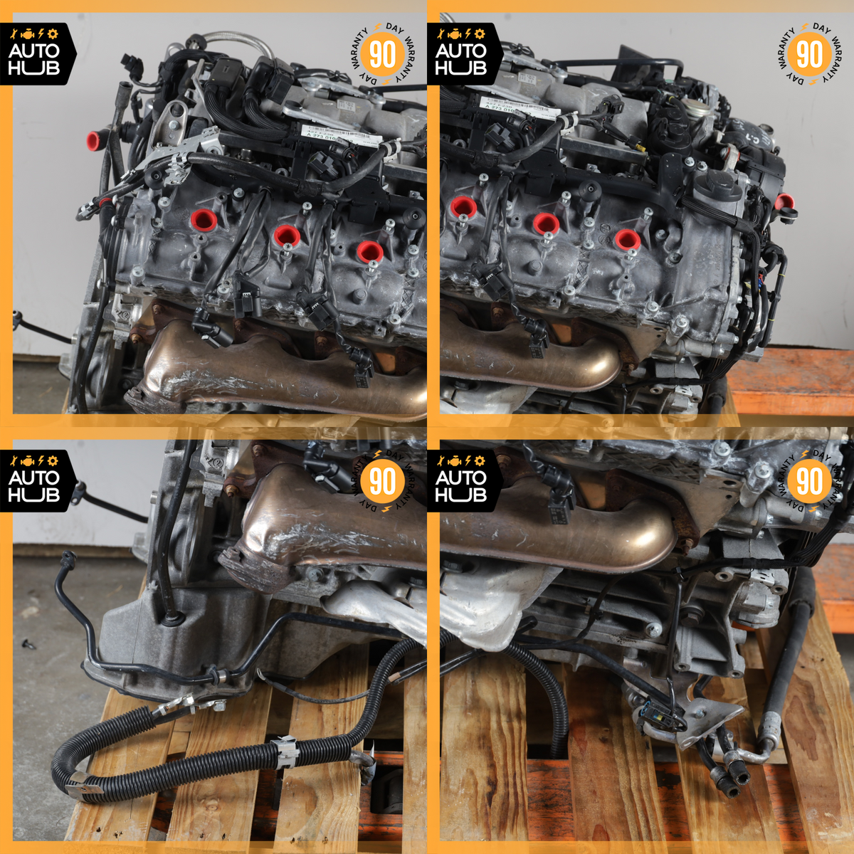 07-12 Mercedes R230 SL550 E550 Engine Motor Assembly 5.5L V8 M273 RWD OEM 113k - photo 13
