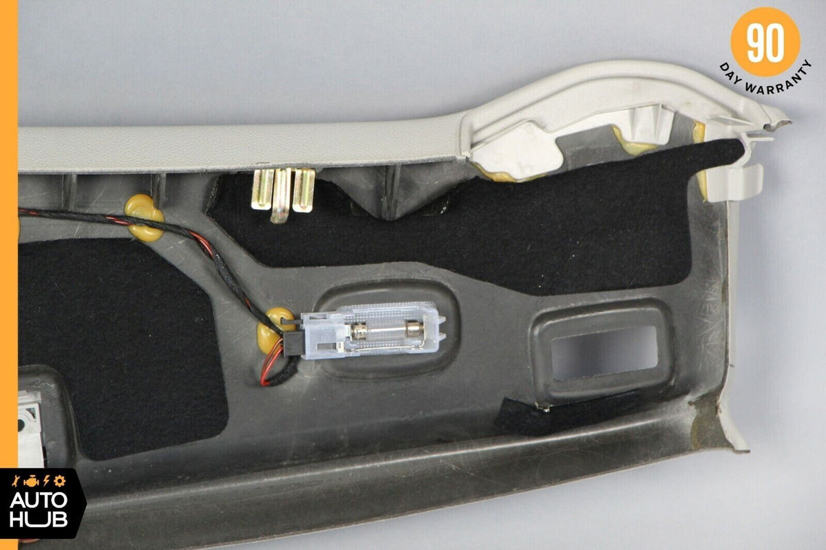 03-06 Mercedes R230 SL500 SL55 Front Window Top Upper Headliner Trim Panel OEM - photo 10