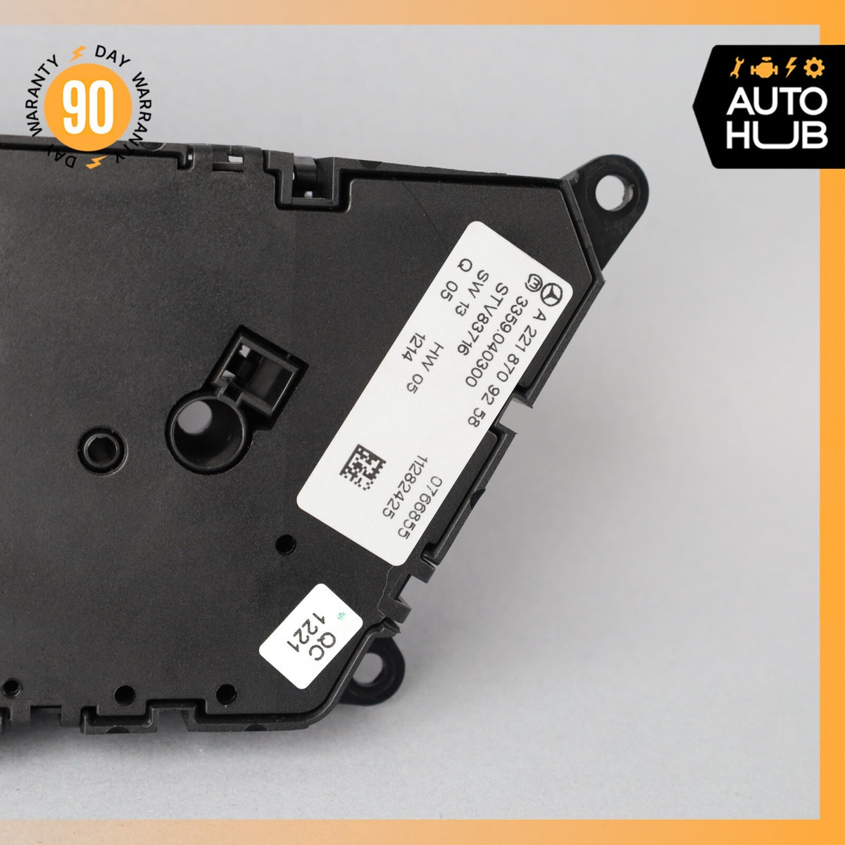 07-14 Mercedes W221 S63 CL550 Front Left Driver Seat Control Memory Switch OEM - photo 10