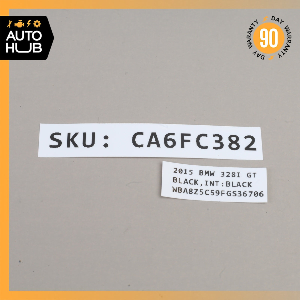 14-19 BMW F34 328i GT 340i 335i Trunk Boot Release Lock Control Switch OEM 88k - photo 9