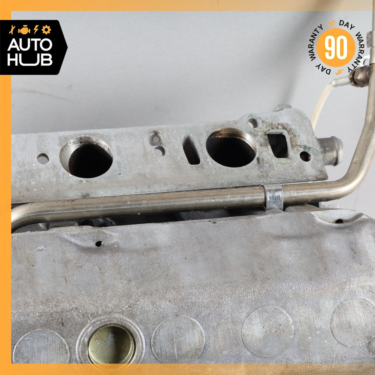 86-91 Mercedes W126 420SEL M116 Air Intake Manifold w/ Throttle Body OEM - photo 12