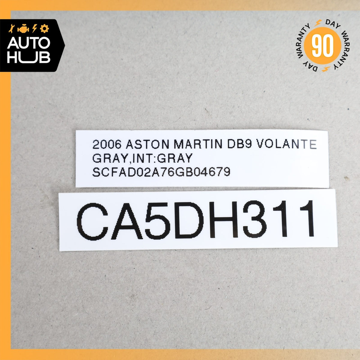 05-12 Aston Martin DB9 V8 Vantage DVD Player Head Unit Navigation Module OEM - photo 11