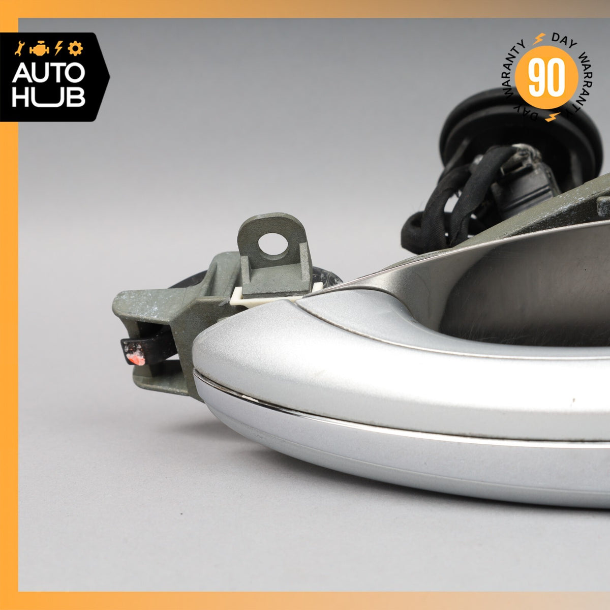 03-13 Bentley Continental GT GTC Right Side Door Handle Keyless Go Silver OEM - photo 9