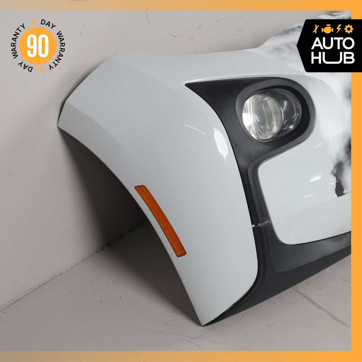 14-17 BMW i3 I01 Hybrid Front Bumper Cover Assembly White OEM - photo 3