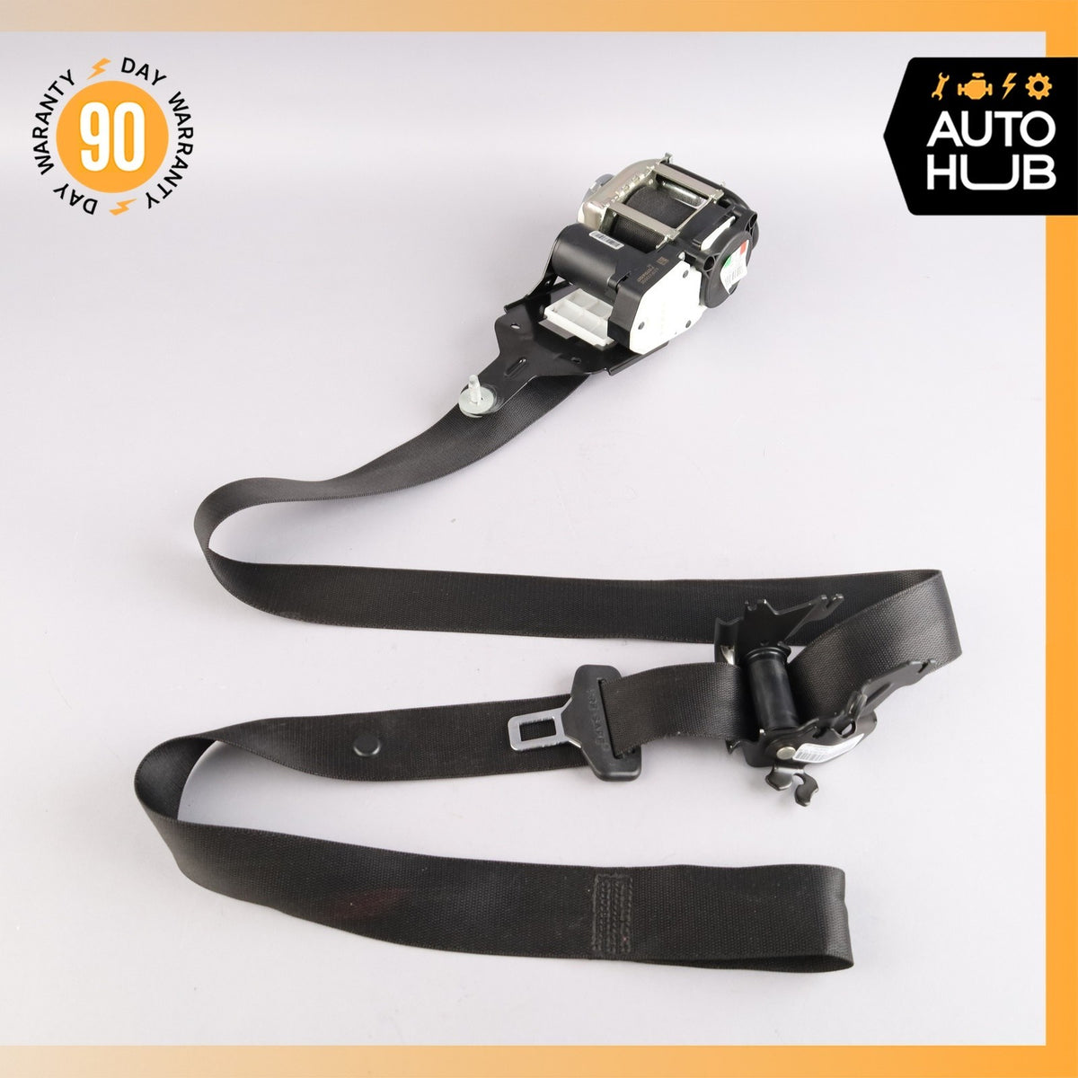 10-17 Mercedes W207 E400 E550 Front Left Driver Side Seat Belt Black OEM - photo 1