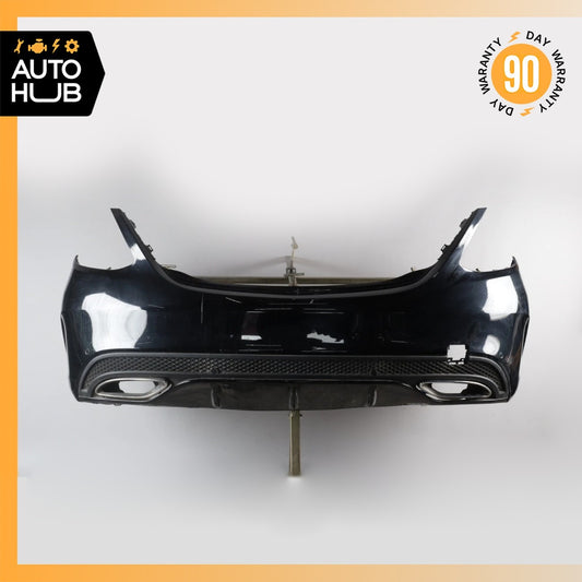 15-18 Mercedes W205 C300 C400 C63 AMG Sedan Sport Rear Bumper Cover Assembly OEM - photo 1