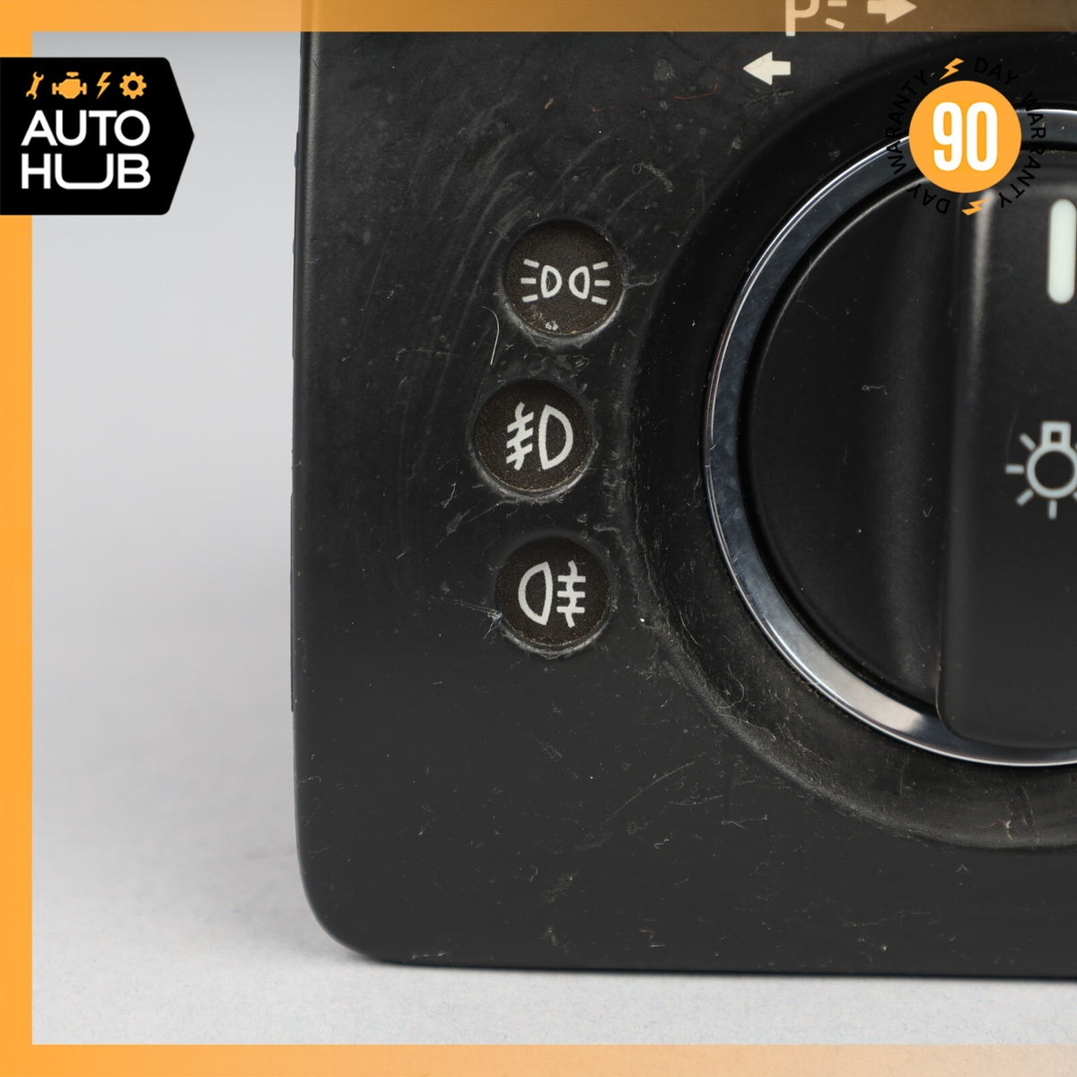 06-13 Mercedes W164 ML350 GL550 Headlight Control Switch Module Black OEM - photo 2