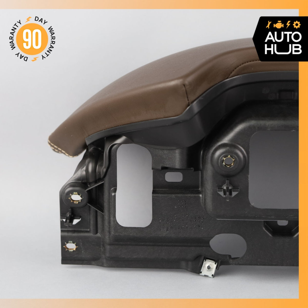 11-18 Porsche Cayenne 958 Upper Dashboard Dash Board Cluster Cover Brown OEM - photo 10