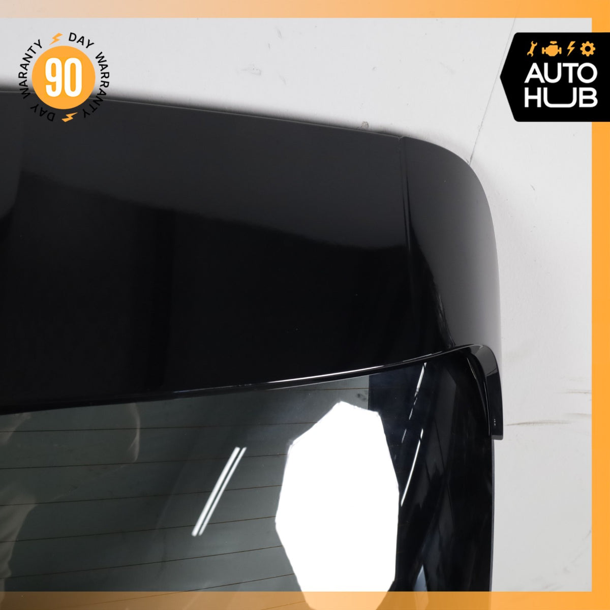 15-18 Porsche Macan 95B Trunk Lid Liftgate Tailgate Hatch Shell w/Spoiler OEM - photo 13