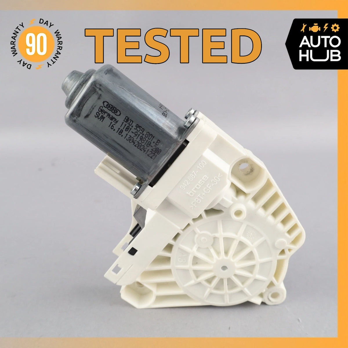 Audi C7 A6 S6 Front Left Driver Door Window Regulator Motor 8K0959801B OEM - photo 1