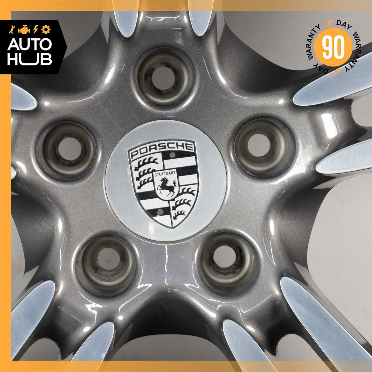 10-16 Porsche Panamera 970 11 X 20 20" Rear Wheel Rim 97036219201 OEM - photo 6