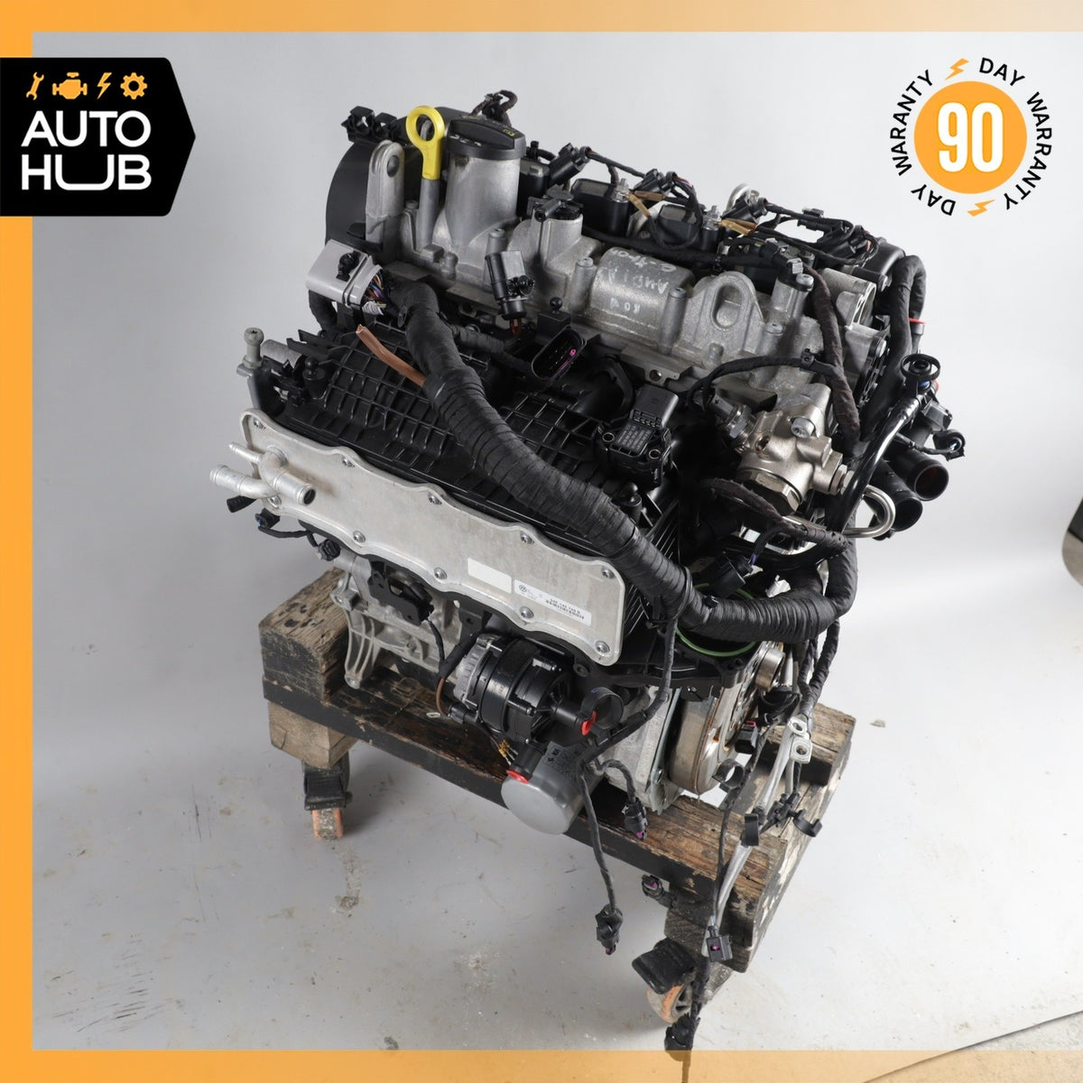 16-18 Audi 8V E-Tron A3 1.4L L4 Engine Motor Assembly CXUA OEM 78k - photo 3