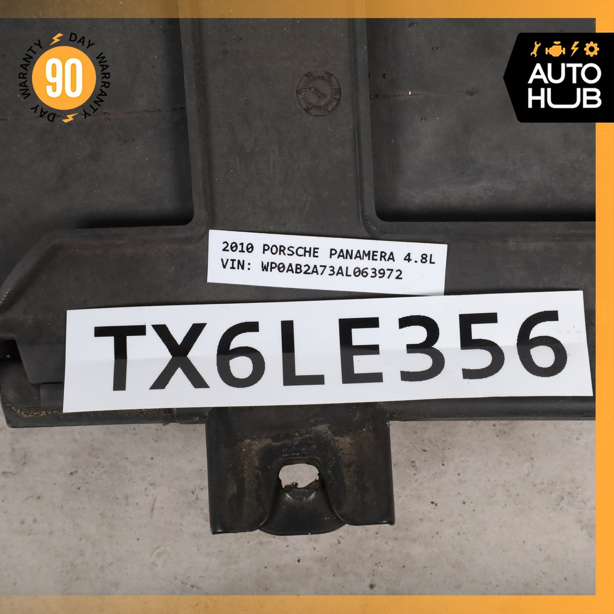 10-13 Porsche Panamera 970 Rear Bumper Cover Diffuser OEM - photo 17
