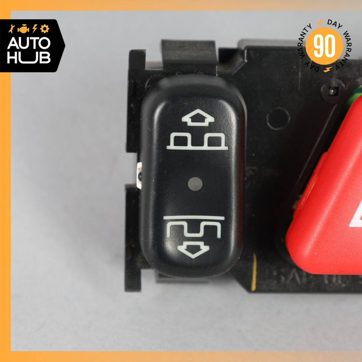 98-03 Mercedes W208 CLK430 CLK320 Hazard Door Lock Switch Control Panel OEM - photo 3