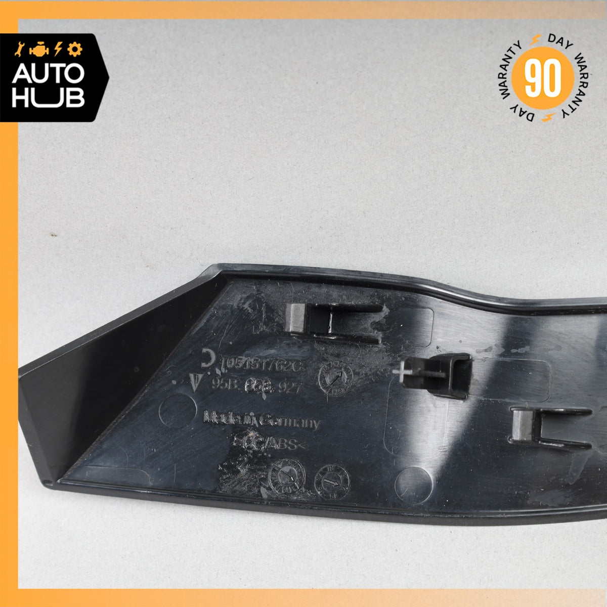 Porsche Macan 95B Right Lower Dash Cover Panel Trim Black 95B858927 OEM - photo 6