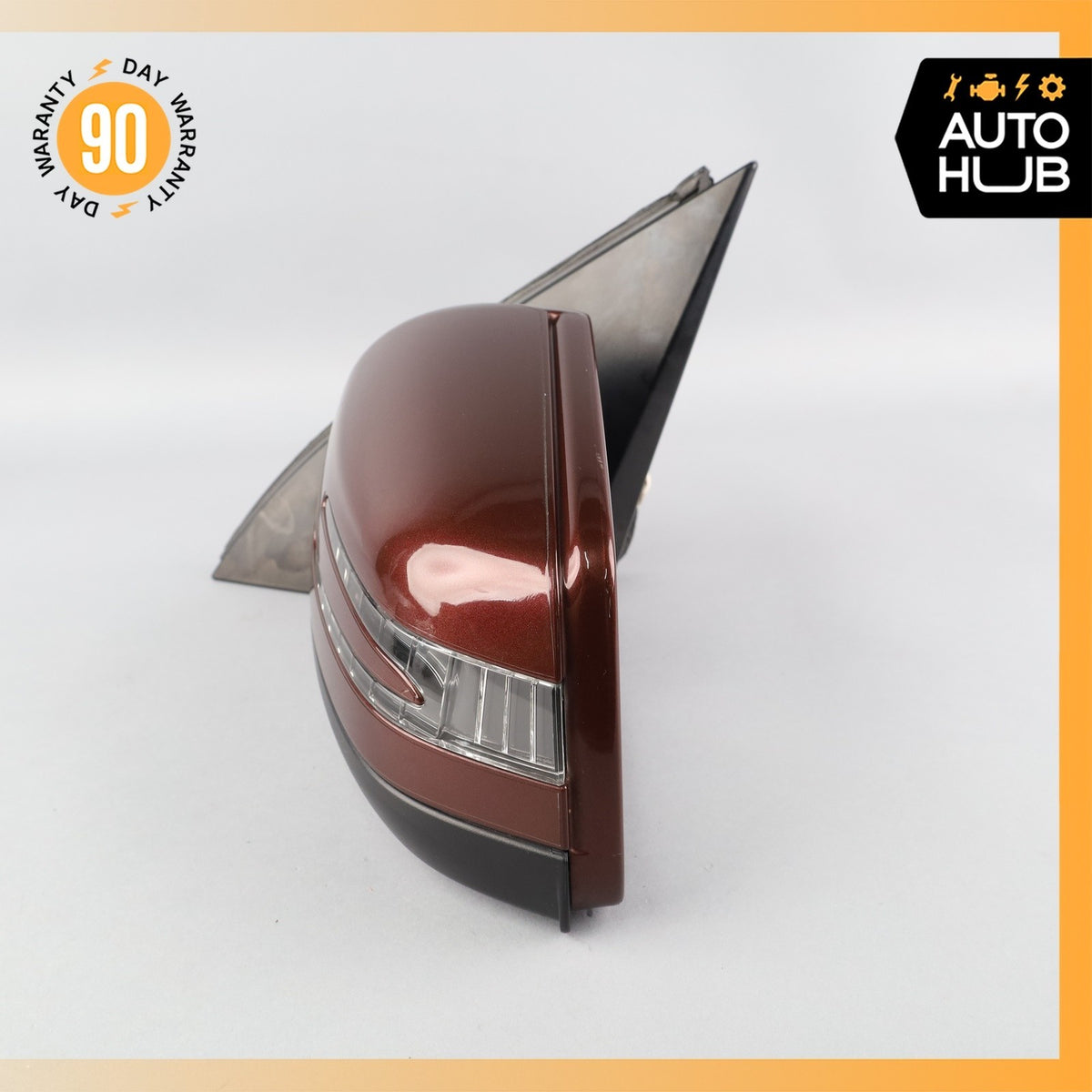 12-16 Mercedes W166 ML350 GL450 Left Rear View Door Mirror w/ Blind Spot OEM - photo 13