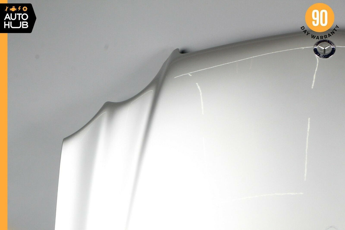 03-08 Mercedes R230 SL500 SL55 AMG SL550 Hood Cover Panel Assembly Silver OEM - photo 8