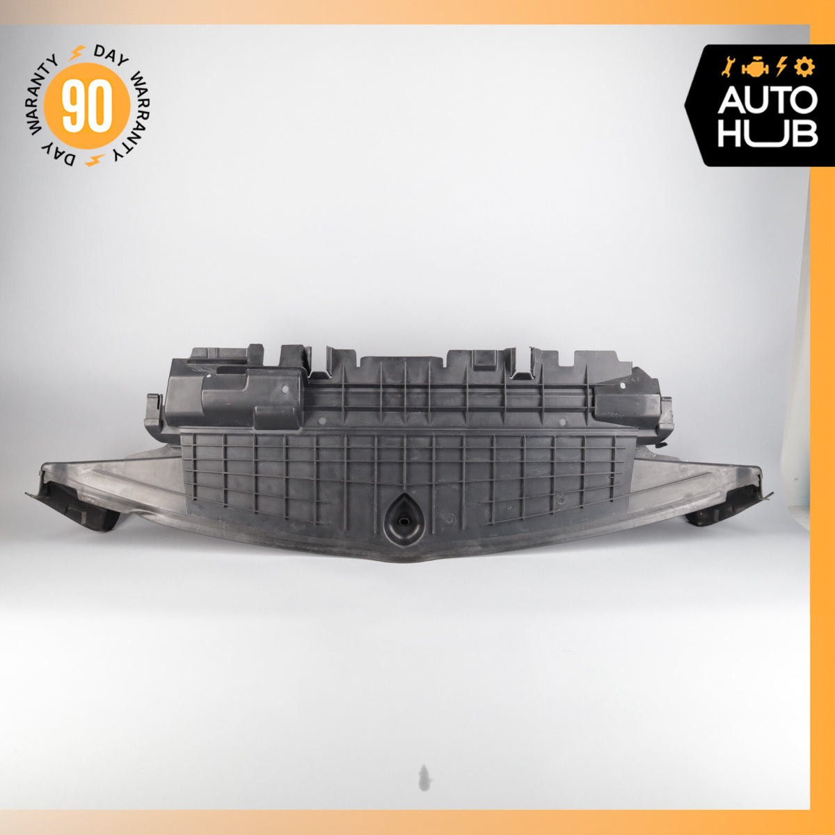 2014 Mercedes W207 E350 Engine Radiator Lower Baffle Air Duct 2075052730 OEM 16k - photo 6