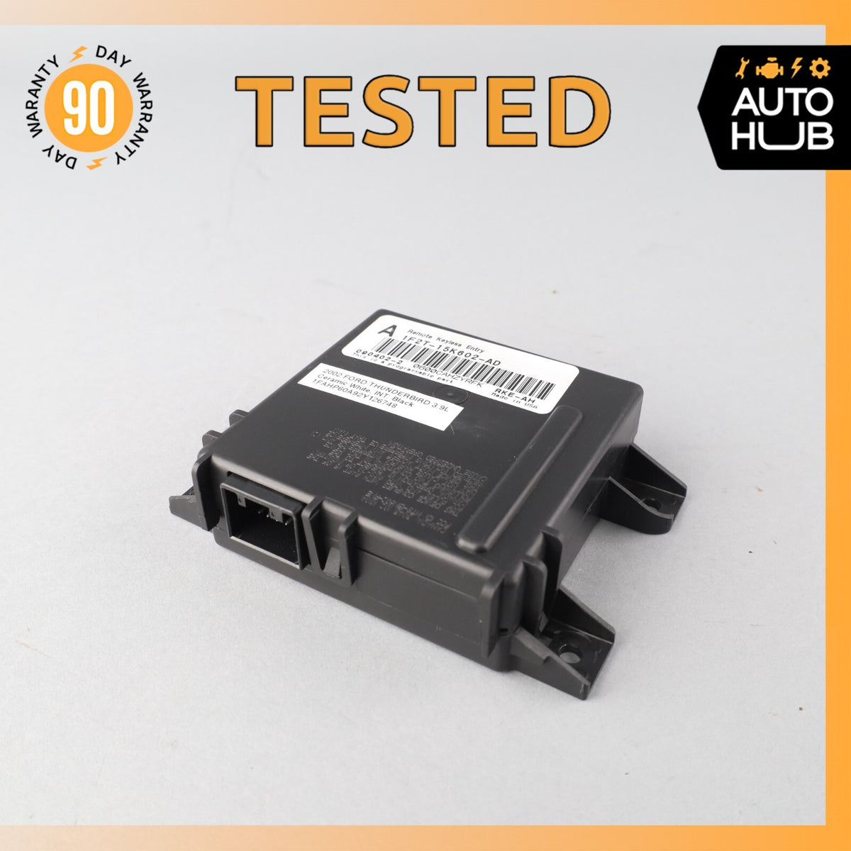 02-05 Ford Thunderbird Keyless Go Entry Control Module 1F2T15K602AD OEM - photo 1
