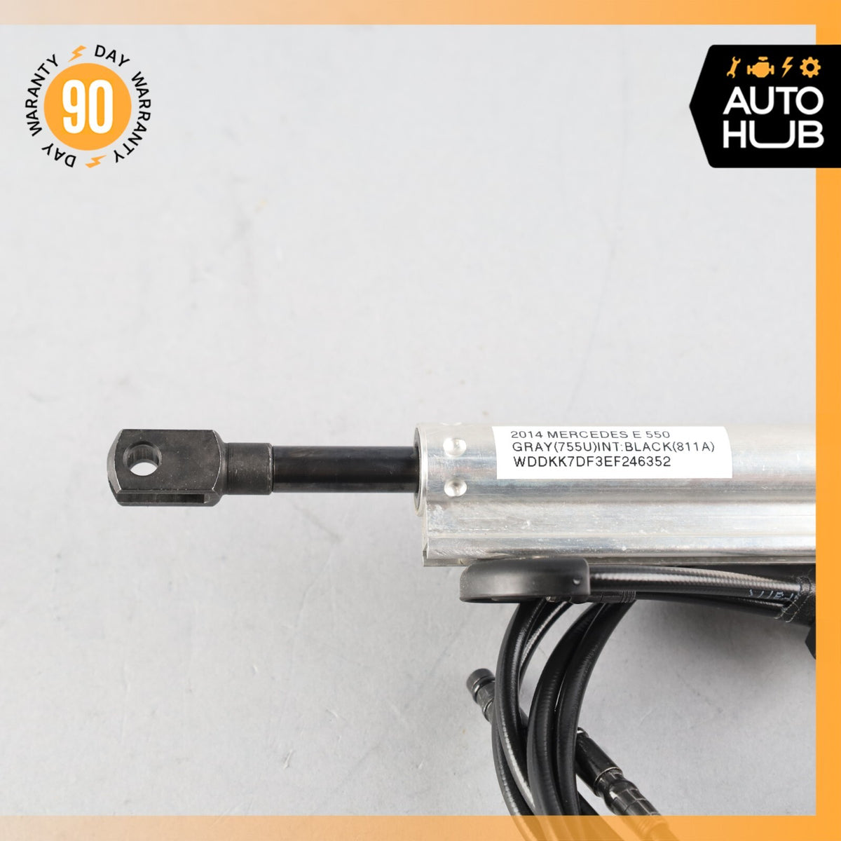 11-17 Mercedes W207 E550 E400 Left Driver Side Bow Tension Cylinder OEM 74k - photo 2