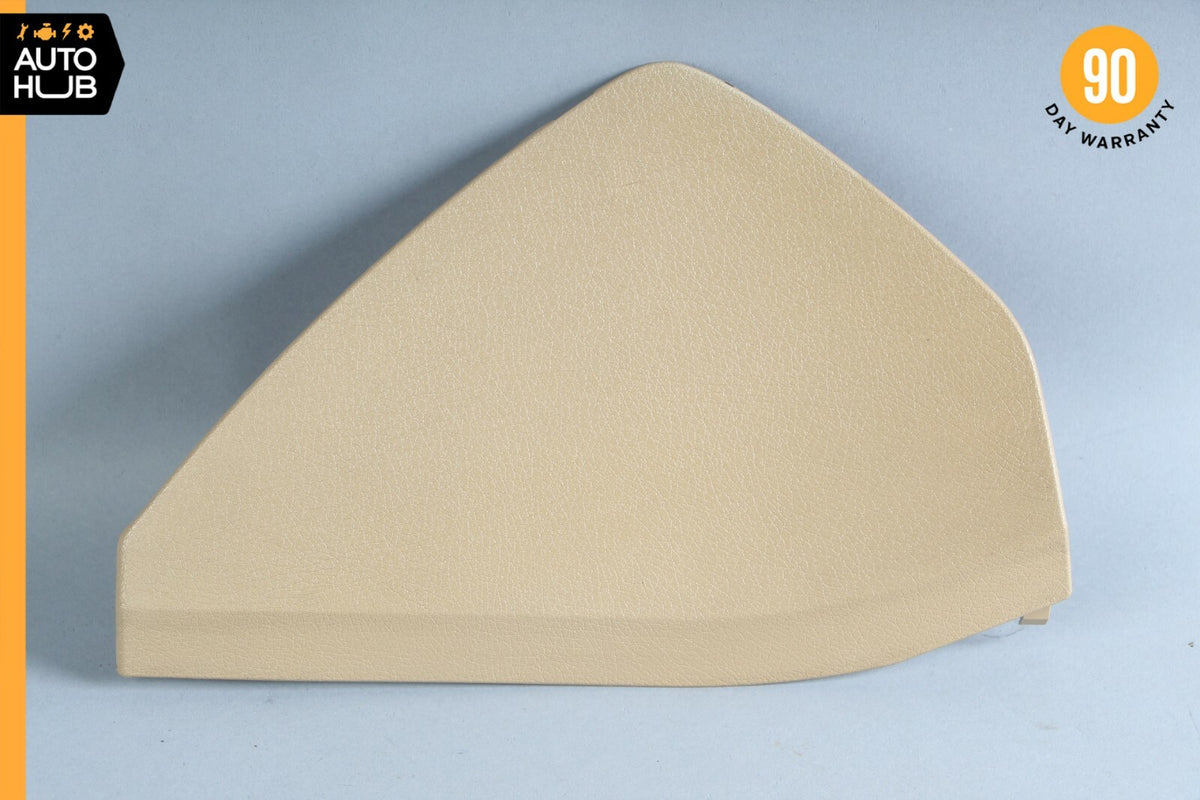 06-09 Mercedes W211 E350 E500 Right Side Dashboard Trim Cover Panel Beige OEM - photo 1