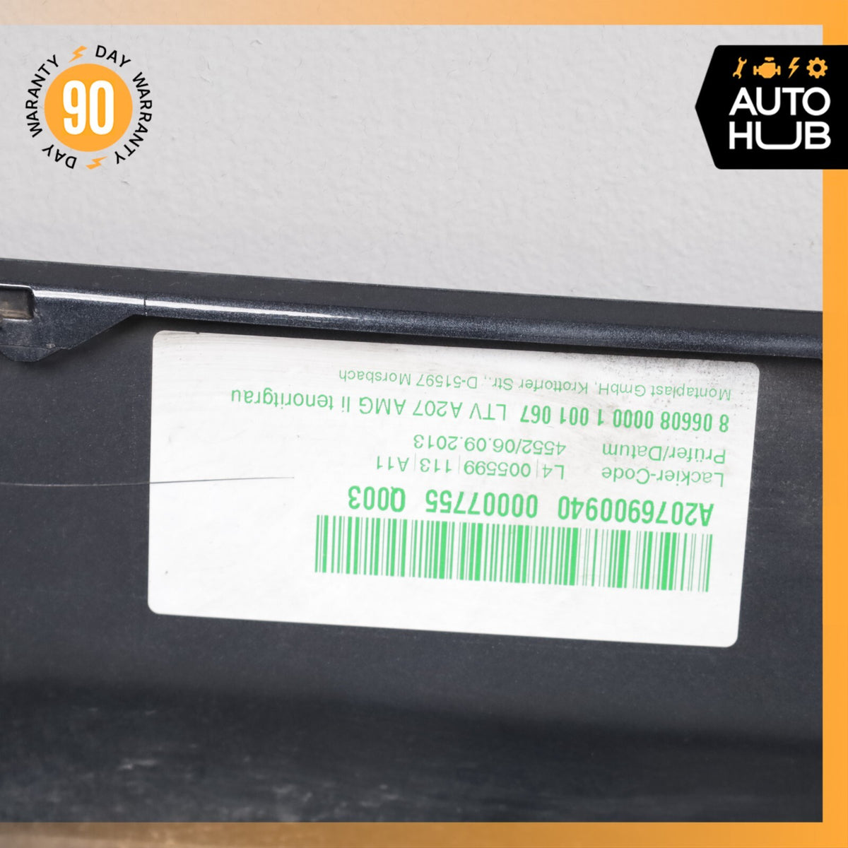 Mercedes W207 E550 AMG Sport Convertible Rocker Panel Side Skirt Left Side 74k - photo 14