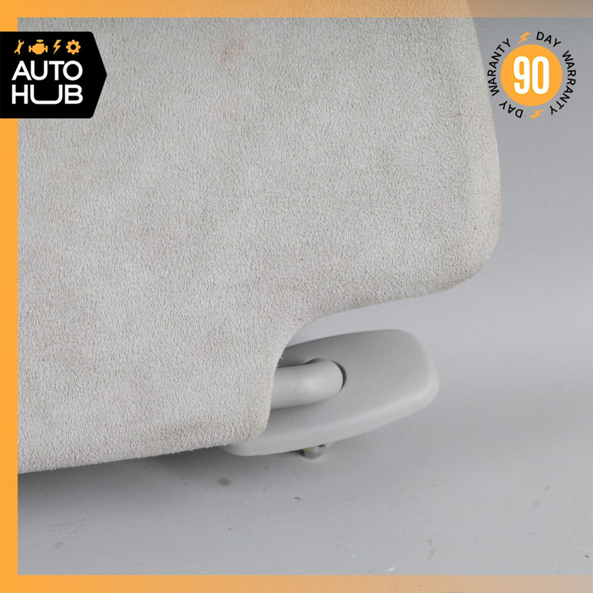 Mercedes W221 S600 CL550 Right Side Sun Visor Shade Sunvisor Gray Suede OEM - photo 14
