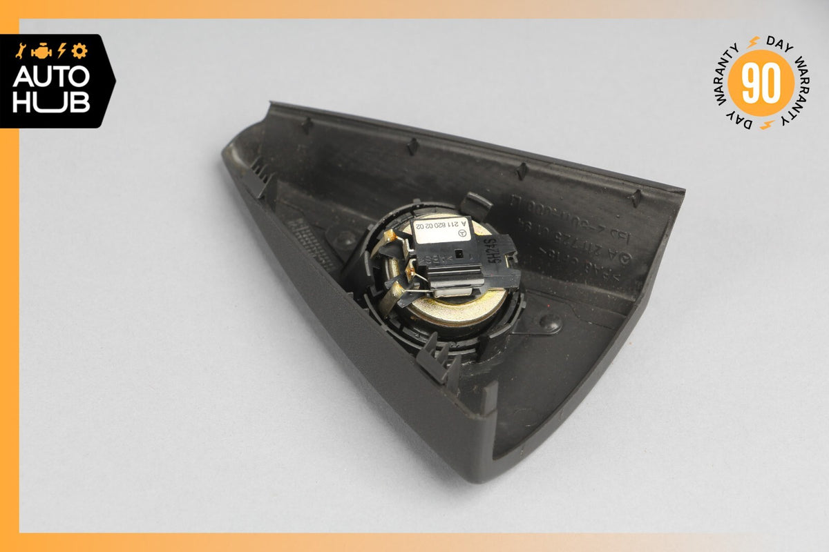 03-06 Mercedes W211 E350 E55 Tweeter Speaker Cover Left Driver Side Black OEM - photo 7