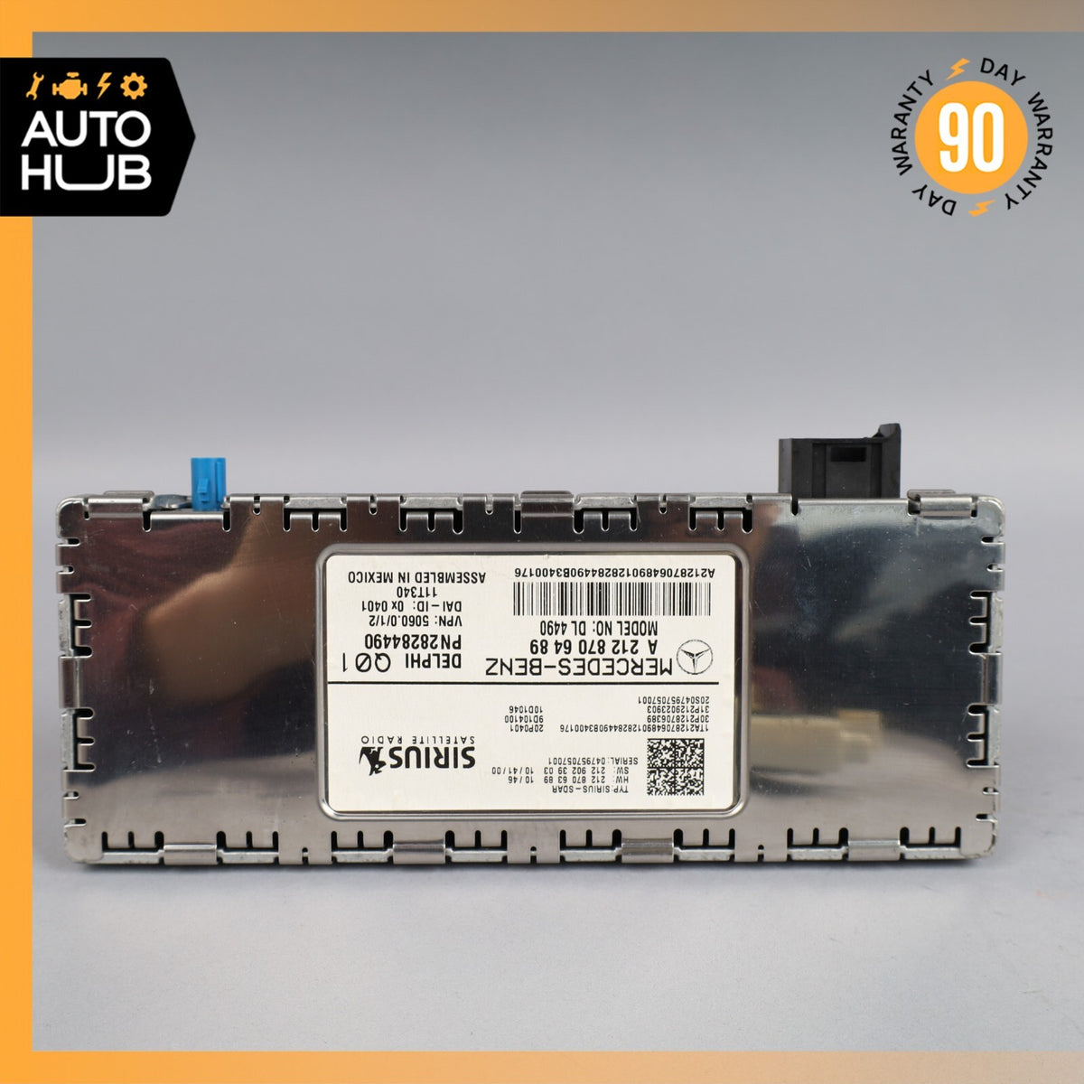 Mercedes W204 C350 SLK250 E550 Sirius Satellite Radio Receiver 2128706489 OEM - photo 6