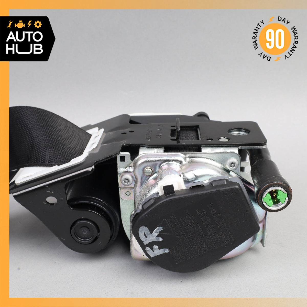 10-13 Mercedes W212 E250 E400 Seat Belt Front Right Passenger Side Black OEM - photo 14