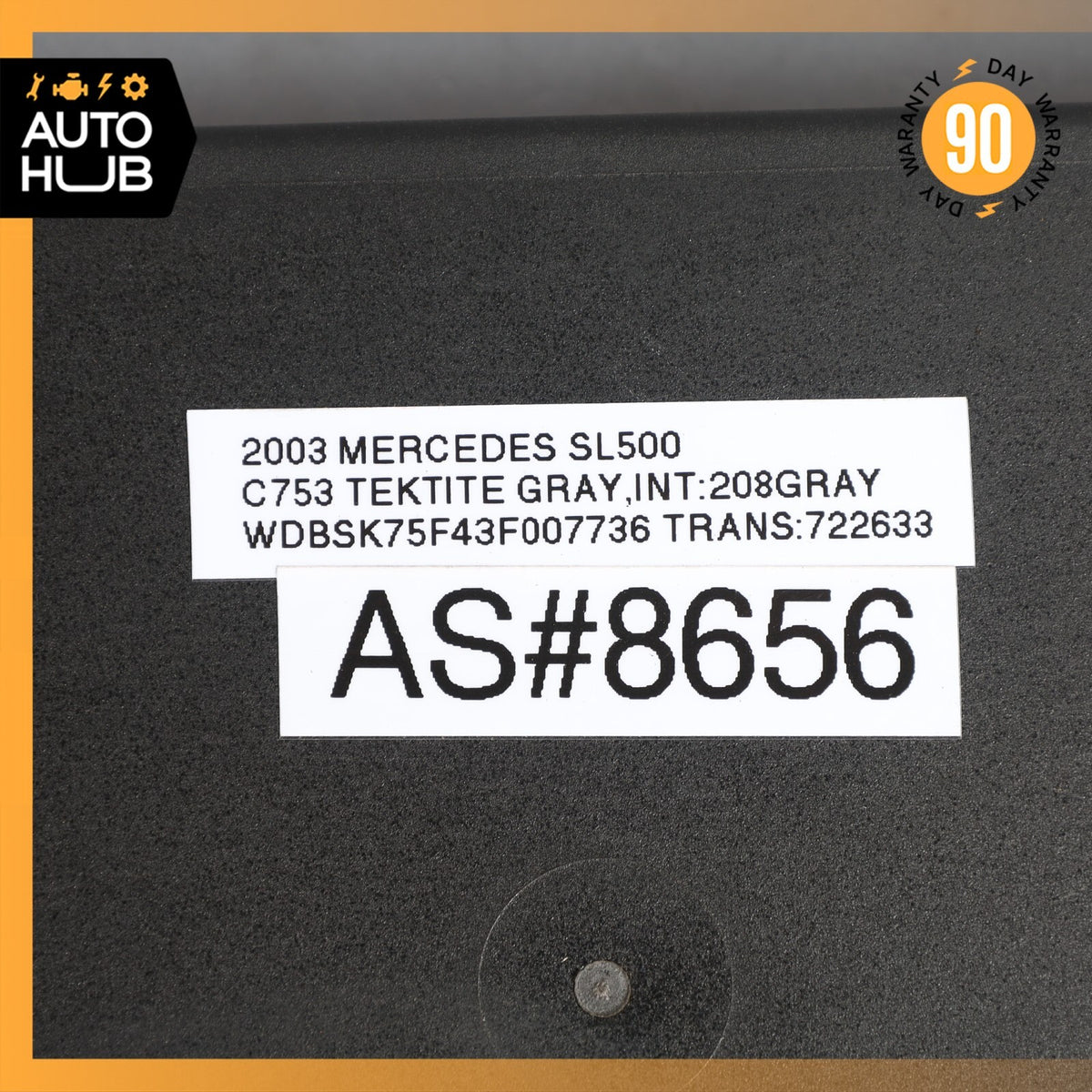 03-12 Mercedes R230 SL500 SL550 SL55 AMG Door Control Module Right Side OEM - photo 10