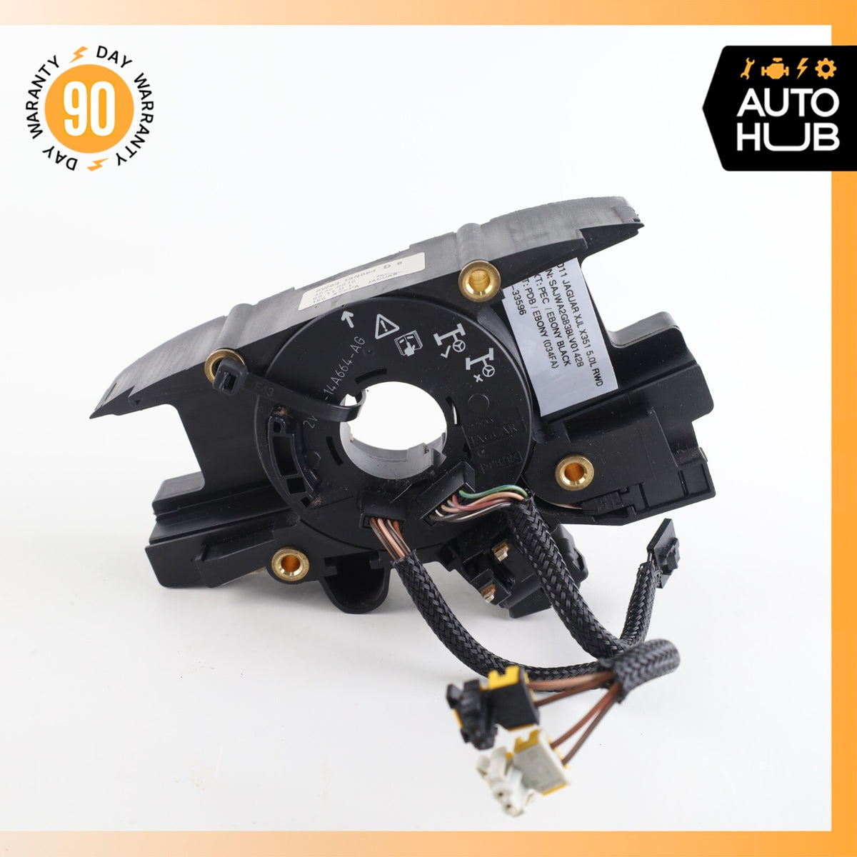 Jaguar X351 XJ Steering Column Clockspring 2W9314A664AG OEM - photo 1
