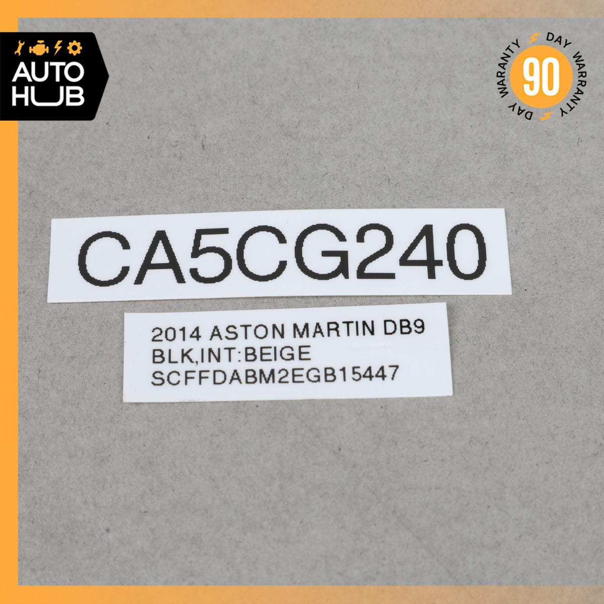 Aston Martin DB9 Left Outer or Center Console AC A/C Air Vent OEM 22k - photo 9