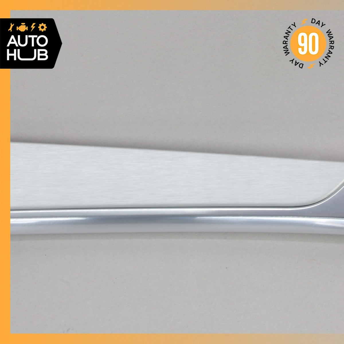Porsche Panamera 970 Front Right Passenger Side Door Panel Molding Aluminium OEM - photo 3
