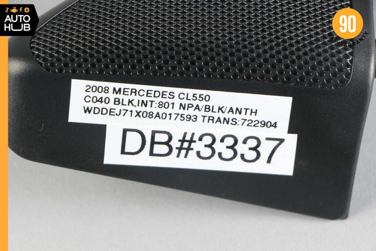 07-14 Mercedes W216 CL550 CL63 Door Tweeter Speaker Cover Grille Left Side OEM - photo 8