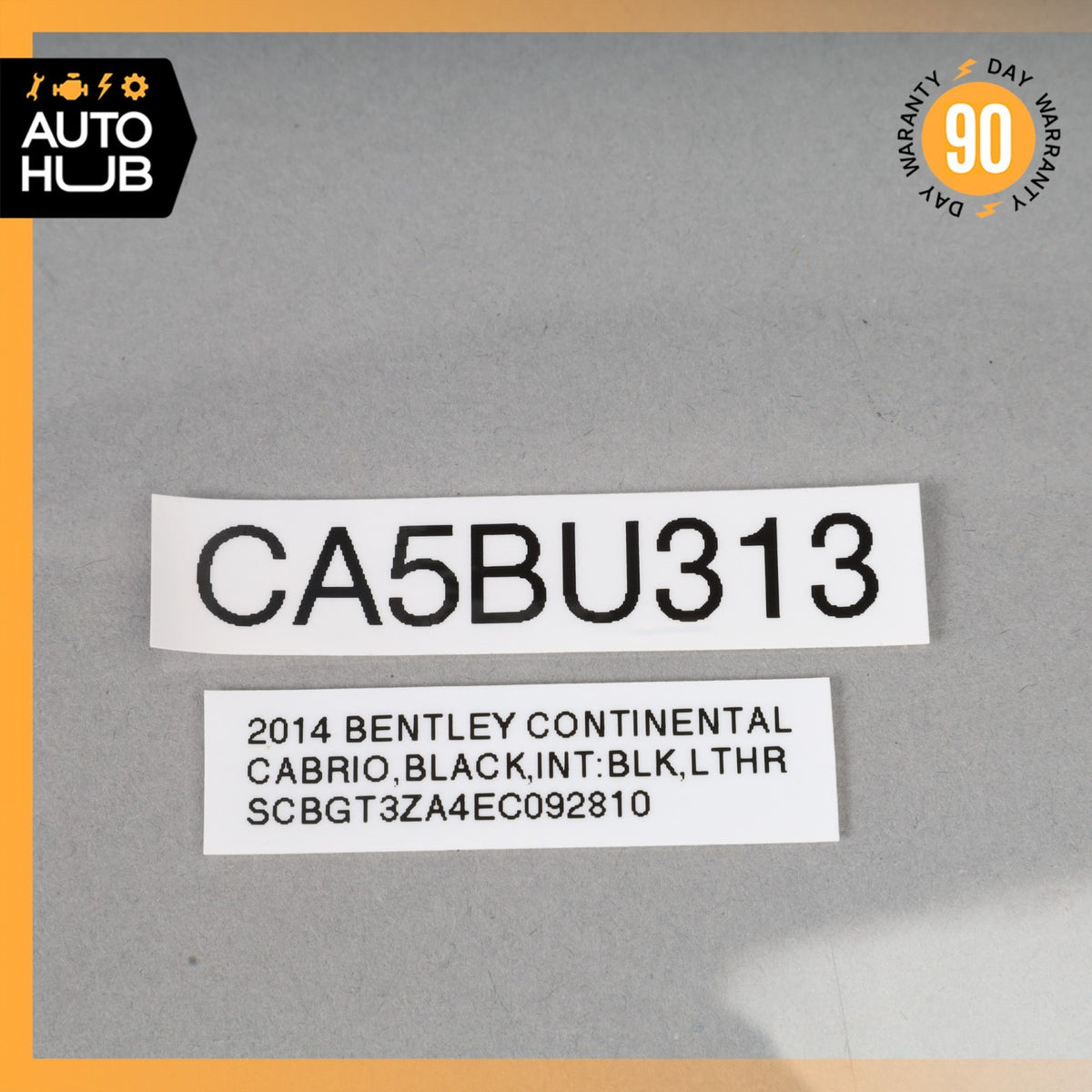 Bentley Continental GTC Right Side Tonneau Hydraulic Lift Cylinder OEM 32k - photo 13