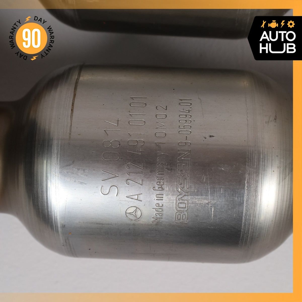 Mercedes W207 E550 M273 RWD Engine Exhaust Downpipe Left & Right Side Set OEM - photo 11