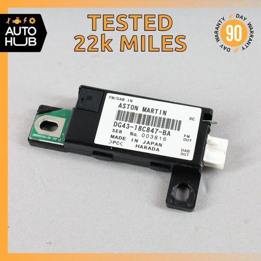 Aston Martin DB9 Rapide Antenna AM/FM Amplifier Module DG4318C847BA OEM 22k - photo 1