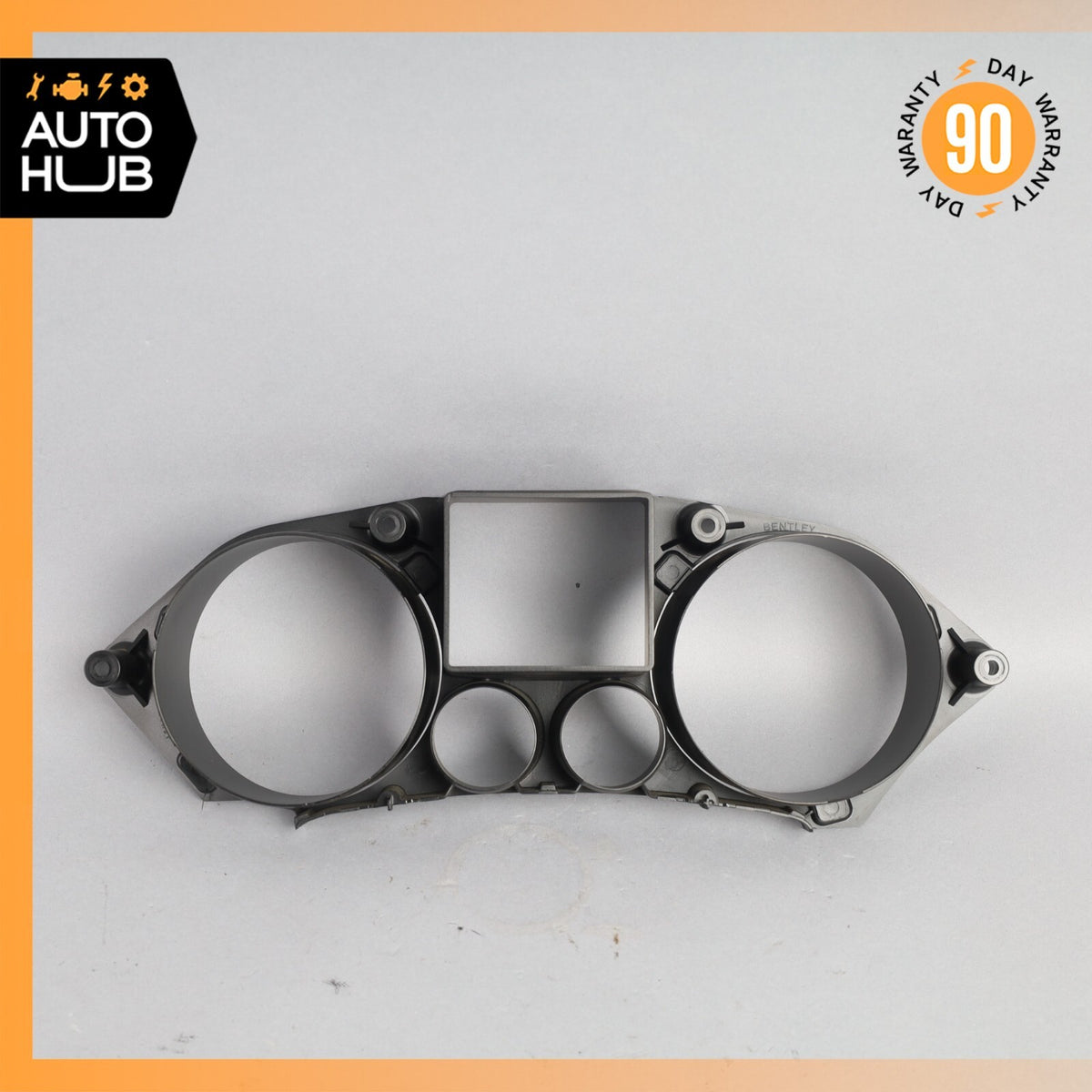 03-13 Bentley Continental GT GTC Instrument Cluster Speedometer Bezel Trim OEM - photo 7