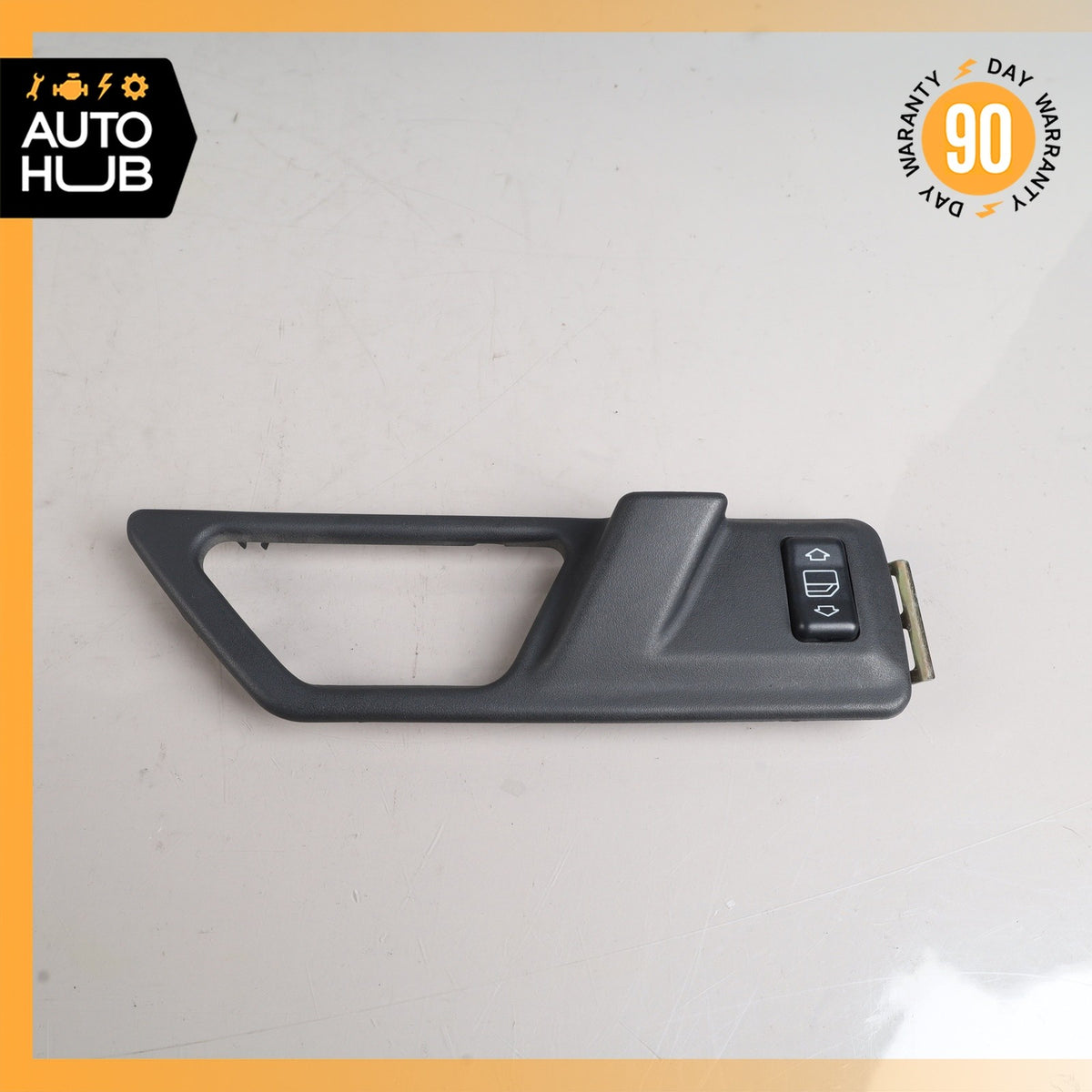 86-95 Mercedes W124 300SE 300TE Rear Left Side Interior Door Handle Cover OEM - photo 1